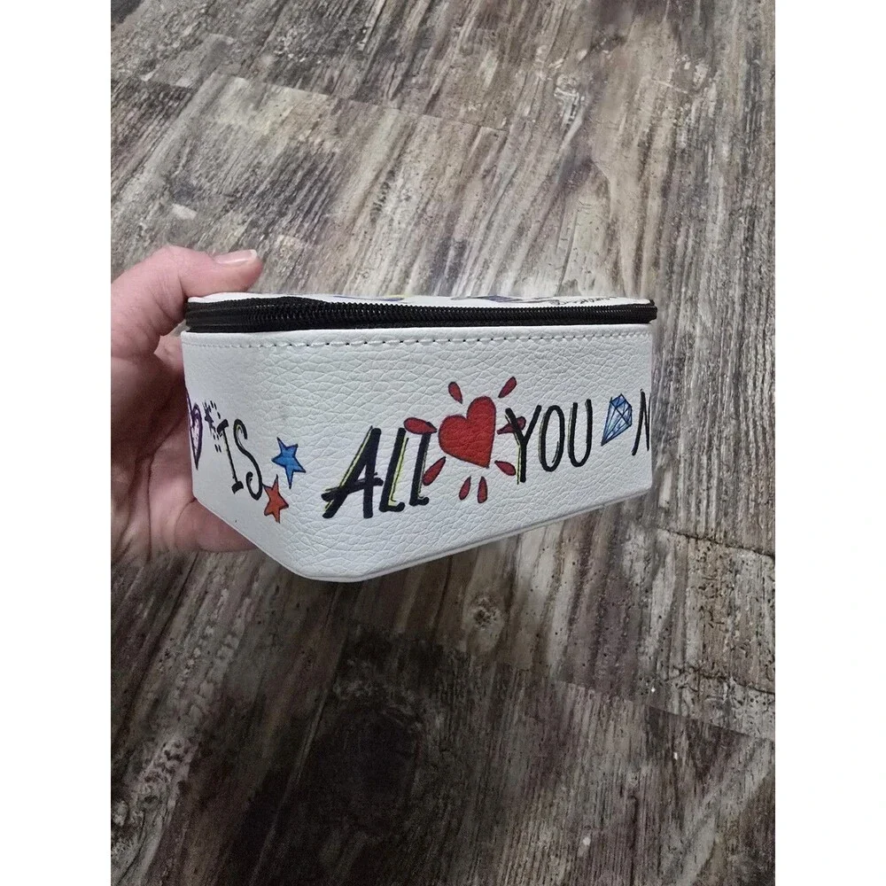Brighton Jewelry Travel Case Zip Around Jewelry Box “Love Is All You Need”
